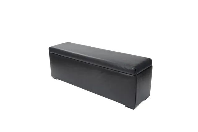 Bench - Black Vegan Leather