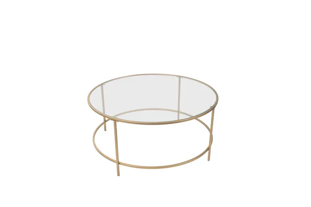 End Table - Regency Gold
