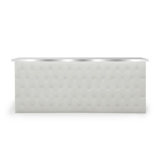 Tufted White Bar