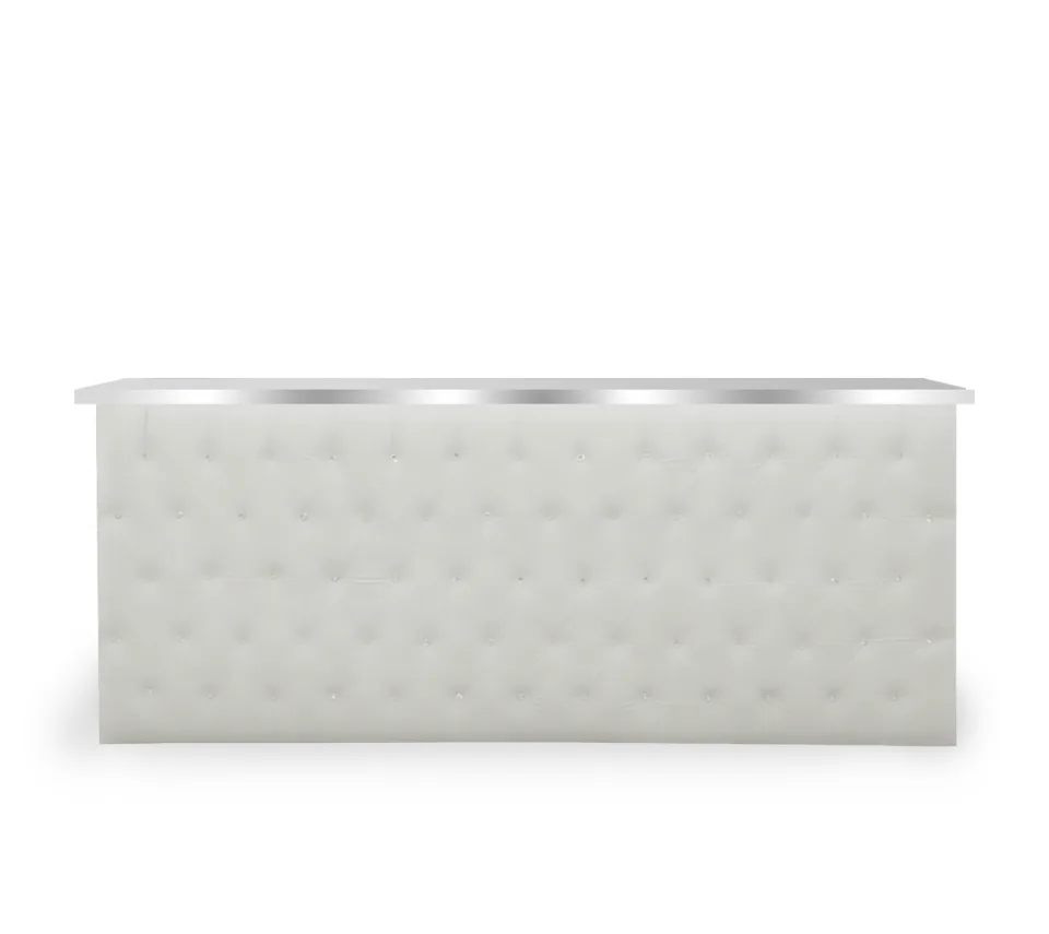 Tufted White Bar