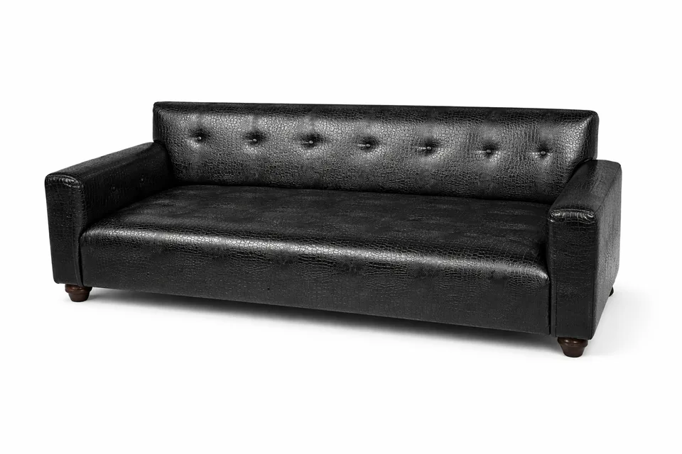 Black Croc Couch